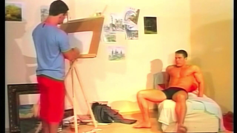 Boys boyz: Svalnatá hunks sdílejí intenzivní anální vášeň bez sedla