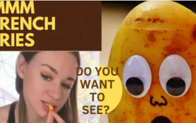 MargoAlisa: 마고와 앨리스는 감자 튀김을 먹는다