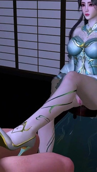 Keseronokan digital: animasi tetek besar - hentai animasi 3D