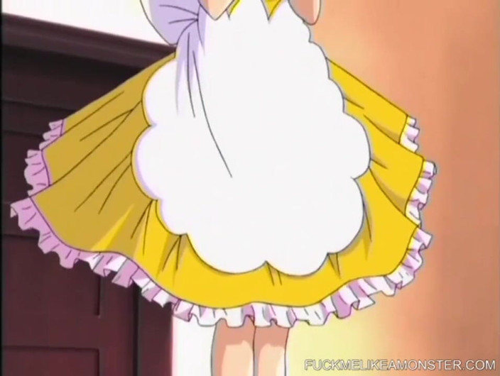 Fuck Me Like a Monster: Hentai teens love to serve master in this anime video