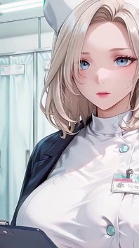 Blonde Nurse! Private Moments in the Hospital Corridor, Secrets Under That White Coat Are Insane!