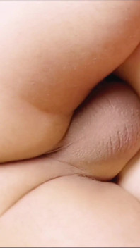 Stretching a Tight Teen Pussy & Creampie