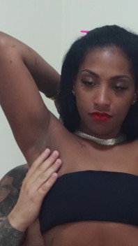 Licking and Cum in Submissive Ebony Armpit