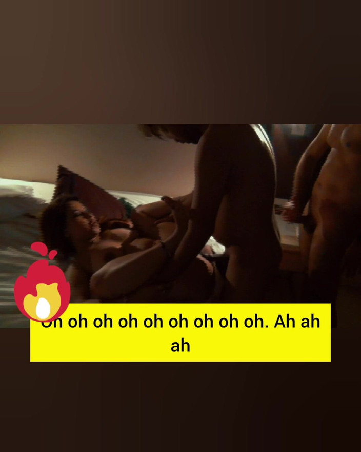 suchismitasarkar: 一个德西家庭主妇被她的两个继兄弟狠操