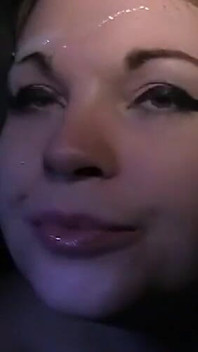 Public Bukkake Whore in the Woods