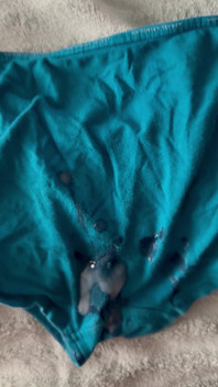 Cum on Wife’s Panties 3