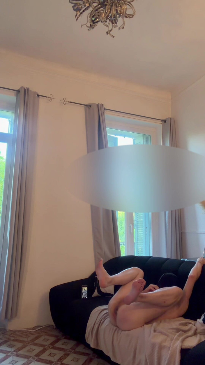 Gabriel Loma: His Cock Smashes My Ass and Makes the Sofa Back...