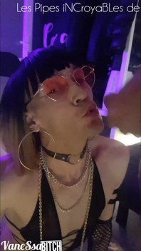This Slut Didn't Pay Her Rent, She Will Serve as a Cock Juice Support for Her Landlord. Vanessabitchx