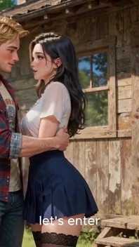 Sensuale moglie al rancho Do il marito mato condivide la moglie con un amico a Wooden House