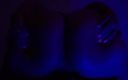 Vanne_sexy87: Showing You My Big Ass in Blue Light