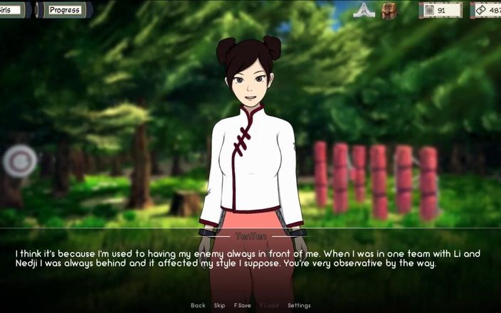 LoveSkySan69Real: Naruto - Kunoichi Antrenor [v0.13] Partea 39 Zece Masaj de Loveskysan69