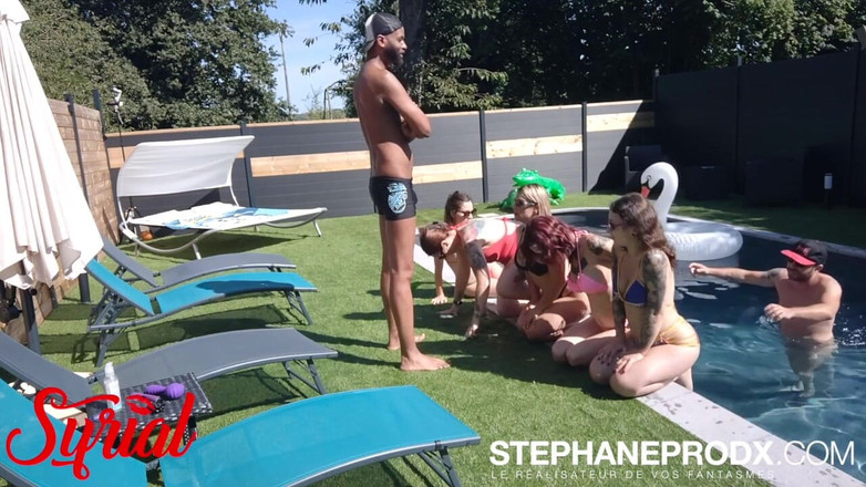 Stephprodx: Deux cam párty u bazénu