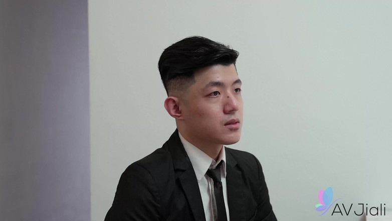 AV Jiali: Baskın patron bayan, wang yixin, erkek ofis çalışanını kullanıyor