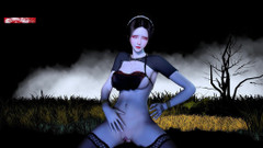 X Hentai: Dewi cantik dengan aset besar - hentai animasi 3d