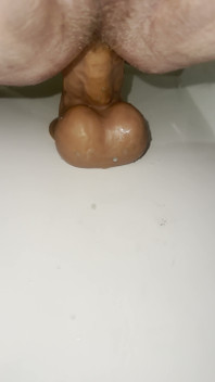 Huge Veiny Cock Balls Deep in My Ass