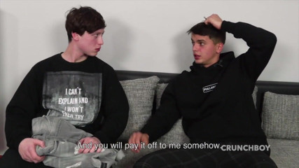 When straights boys fuck their gay friends: Sexy gay fucked raw by his straight boy curious 14