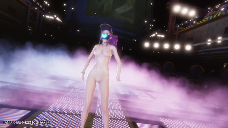 3D-Hentai Games: Mmd Lisa - Futw Akali Sexy Nahá Taneční Liga legend Hentai...