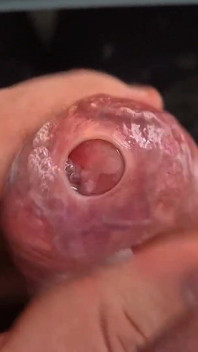 Big Uncut Stepdaddy.. Tight Phimosis Foreskin Play, Precum Flood, and Cumplay