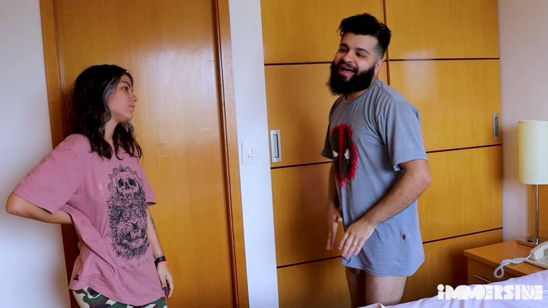 Lady Snow Brasil: Fucking My Girlfriend with the Cintaralho
