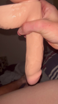 Hot Sissy Fem Dildo Fucks Her Bussy
