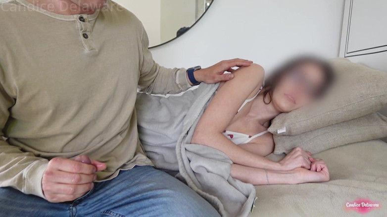 CandiceDelaware: Orgazm, a następnie uzyskiwanie jebana przez Dady'ego przed snem