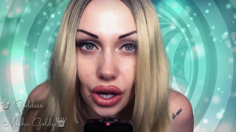 Goddess Misha Goldy: Mesmerizing 3Dio ASMR! You can feel ny power here! I will...