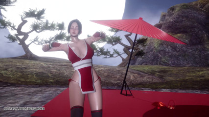 3D-Hentai Games: [MMD] acqua fredda Mai shiranui sexy spogliarello 4K 60FPS DOa