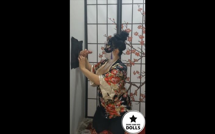 Duke86544: Geisha cosplay con la mia moglie asiatica giapponese sborrata al...
