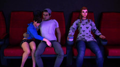 Velvixian: Briggitte &tracer sexo no cinema, overwatch