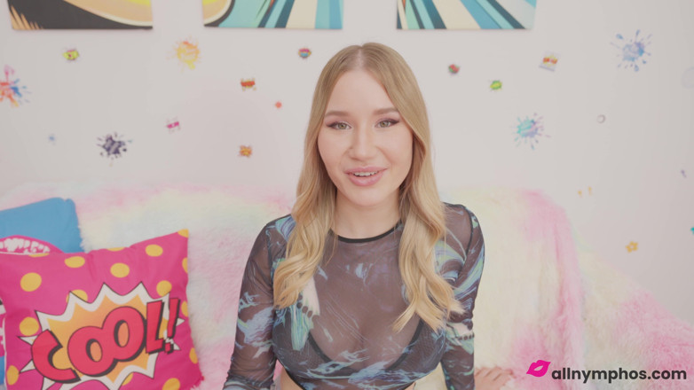 Allnymphos: Amalia Davis lubi robić loda