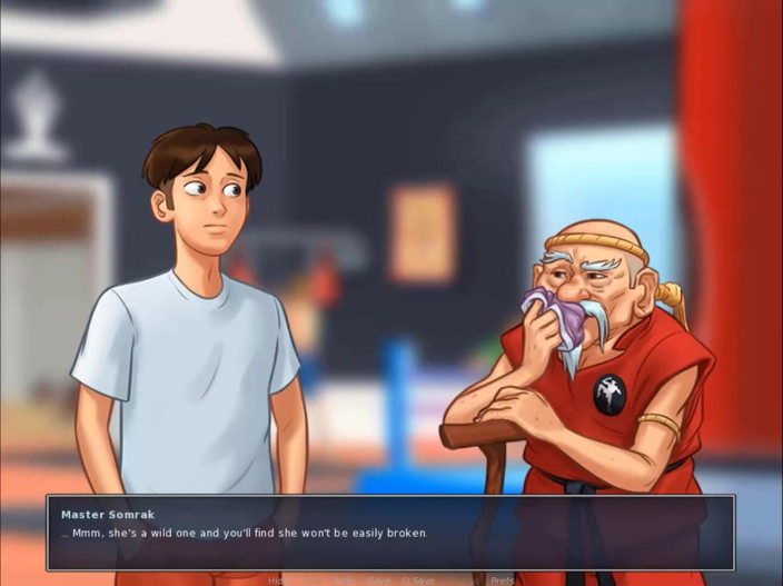 Cartoon Play: Summertime saga part 74 - lust gaffer