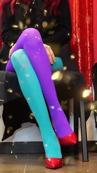 Deniend Orgasm for Religious Devotion to My Legs in Pantyhose
