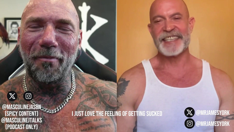 Raw and Uncensored with Masculine Jason: Porn Star Confessions - James York (episode 214)