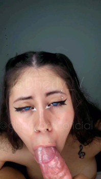 Dherlydoll Gets All the Cum Out of My Cock