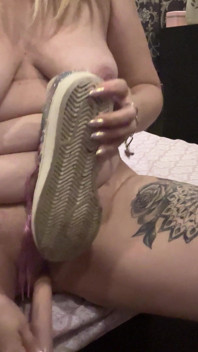 My Sneakers and I'm Wet XXX