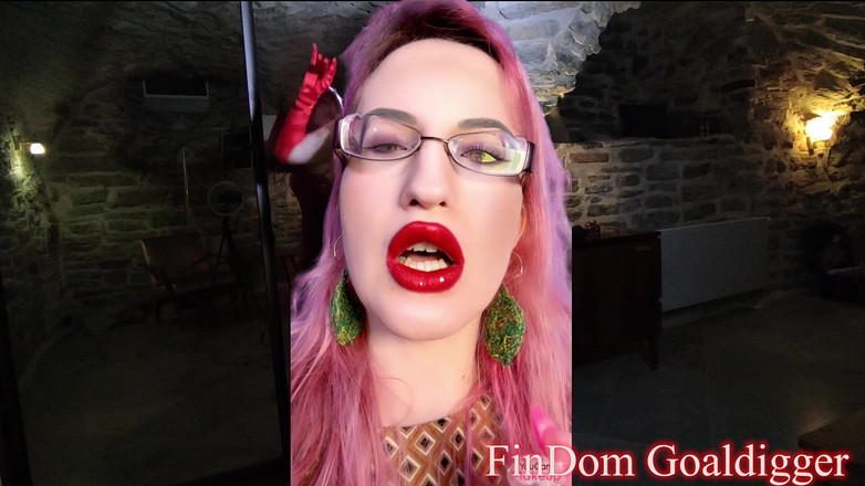 FinDom Goaldigger: 只要看我的眼睛！