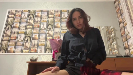 KettiFox: College girl masturbations and orgasm close up