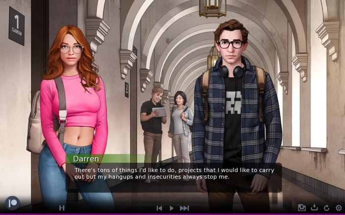Miss Kitty 2K: Lust Campus - parte 15 - toallas cayendo