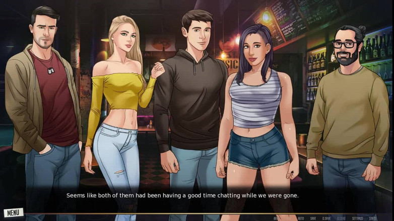 Dirty GamesXxX: 我们的红绳：和朋友的派对 - 第6集