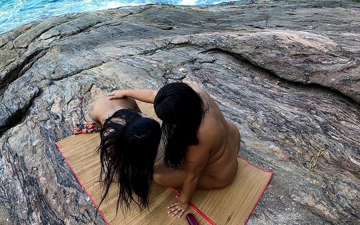 Paty Bumbum: Desi Indische op naaktstrand live seks met Paty Bumbum