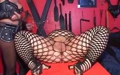 BBW German Whore Tied up and Dominated by Black Master