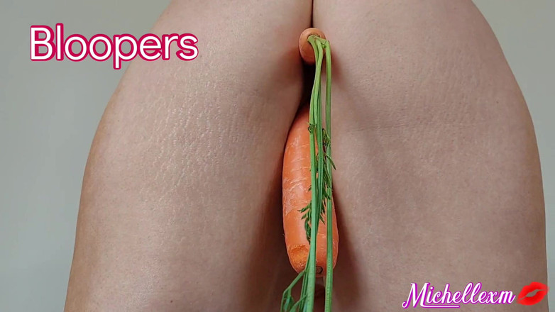 Michellexm: Mrkev dvojitá penetrace a orgasmus