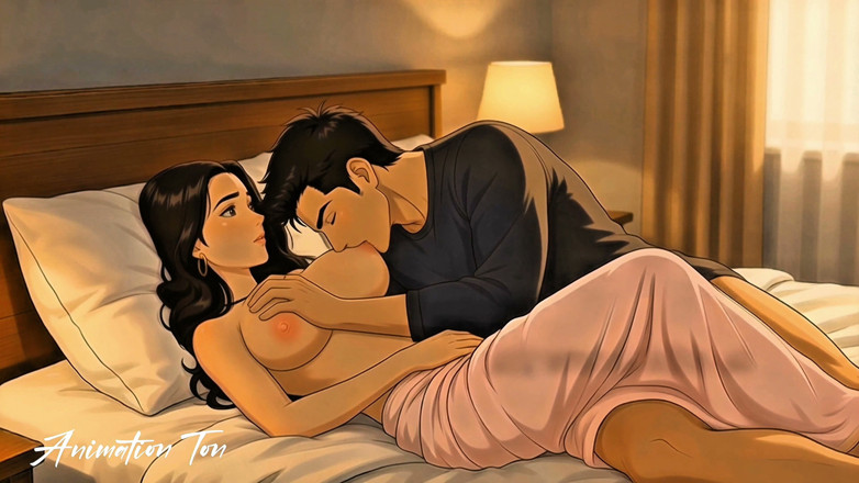 AnimationTon: Episode 3 Wedding Night - Husband Sho Gaya Toh Dost Ne Kya...
