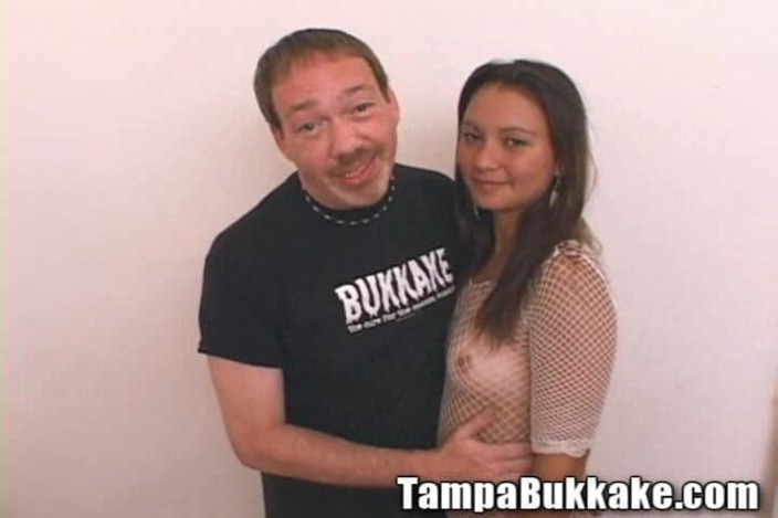 Tampa Bukkake: Aziatische schattige tieten visnet Filipijnse neukte vuile d slaapkamer Billypeeno...