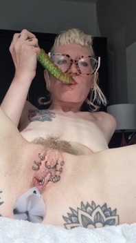 Cute Mini Aliens Clip with Buttplug & Dildo Orgasm