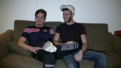 Gaybareback: Zeus Vargas ošukaný Maxem pro gay porno natáčení bez sedla