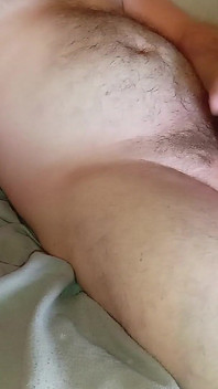 I Masturbate with Lube Uncut Cock