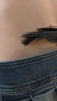 Tied and Tickled - an Intense Tickle Session of TS Gray Perrier