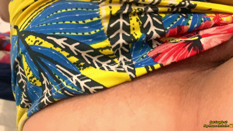 Hot Couple s2: Redhead Wife Laura Touching Her Pink Pussy Until She Cums...