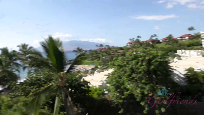 ATK Girlfriends: Virtual vacation on hawaii with kenzie kai part 4